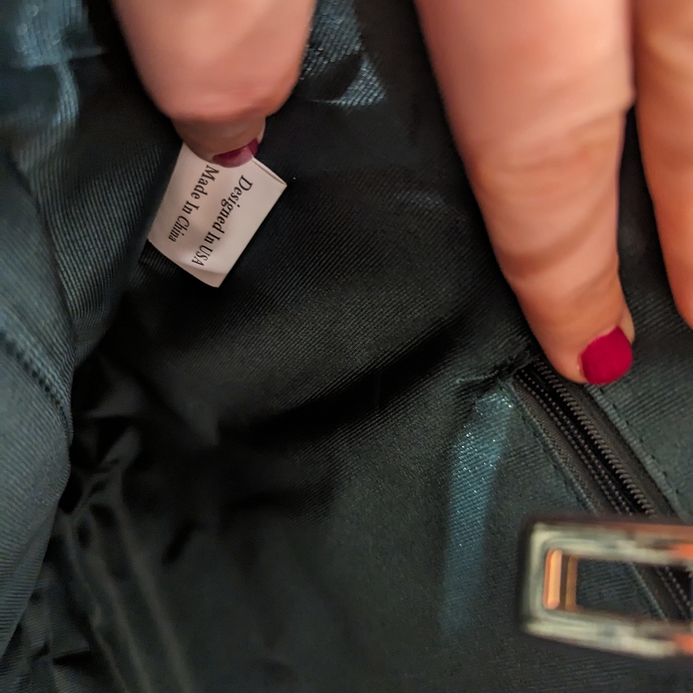 Teal Blue Large Purse - Picture 9 of 13